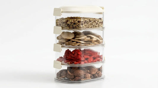 FreshLock™ Pantry Organizer – 4-Tier Airtight Storage Container 18057 Jars & Containers Shopizo