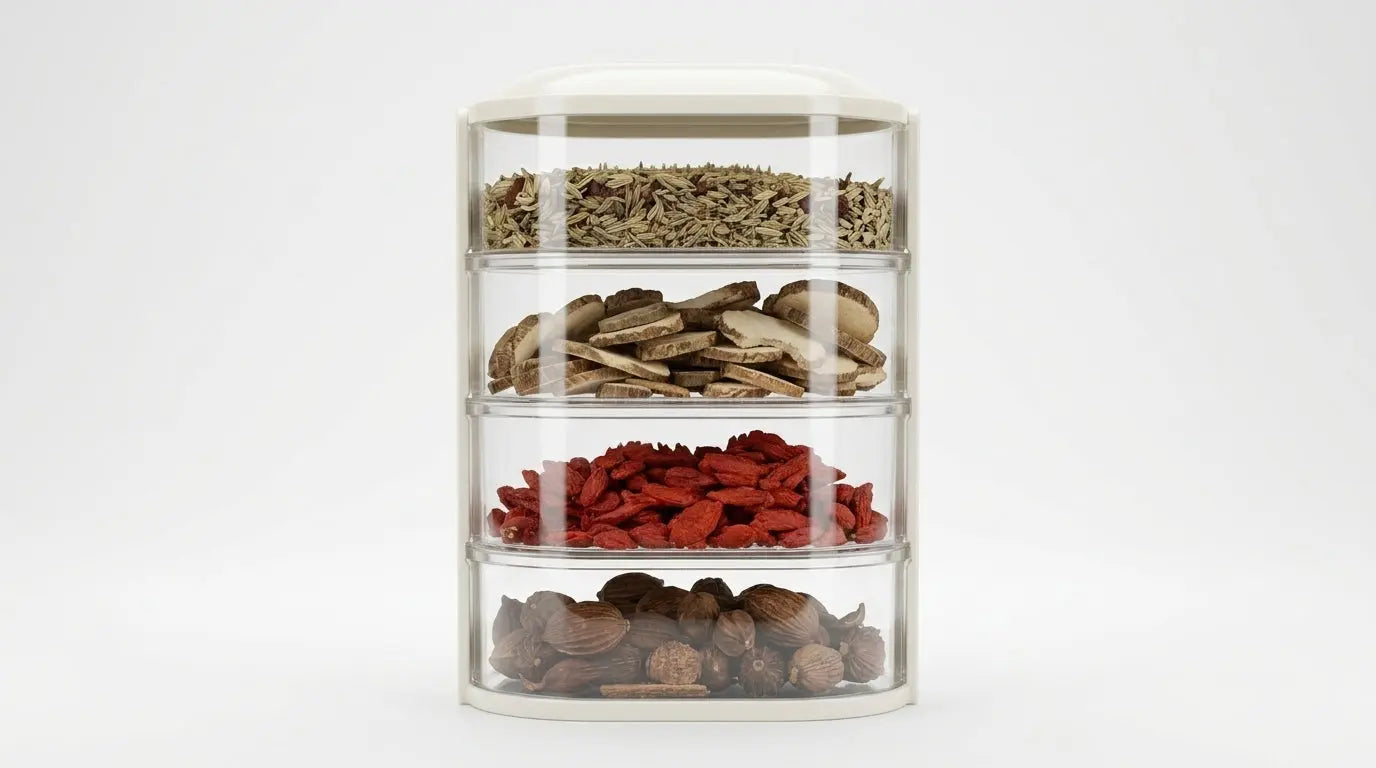 FreshLock™ Pantry Organizer – 4-Tier Airtight Storage Container 18057 Jars & Containers Shopizo