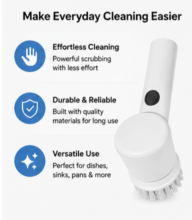 Scrubora™ SpinClean Pro