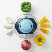 ChefSlice™ Turbo Chopper – Premium Manual Vegetable Chopper 18896 Manual Choppers & Chippers  Shopizo