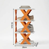 FlexRack™ Shoe Organizer – Modern Space Saving Shoe Rack 19288 Collapsible Shoe Racks  Shopizo