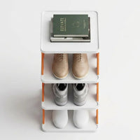 FlexRack™ Shoe Organizer – Modern Space Saving Shoe Rack 19288 Collapsible Shoe Racks  Shopizo