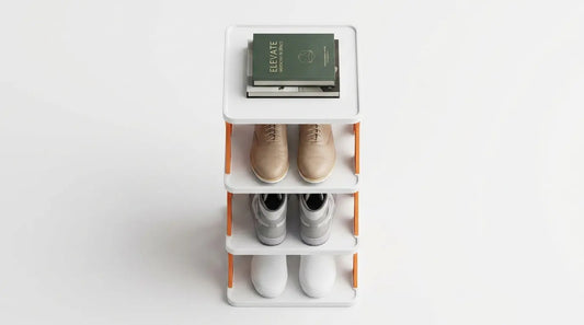FlexRack™ Shoe Organizer – Modern Space Saving Shoe Rack 19288 Collapsible Shoe Racks  Shopizo