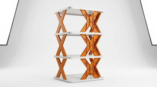 FlexRack™ Shoe Organizer – Modern Space Saving Shoe Rack 19288 Collapsible Shoe Racks  Shopizo