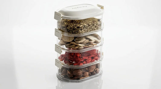 FreshLock™ Pantry Organizer – 4-Tier Airtight Storage Container 18057 Jars & Containers  Shopizo