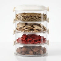 FreshLock™ Pantry Organizer – 4-Tier Airtight Storage Container 18057 Jars & Containers  Shopizo