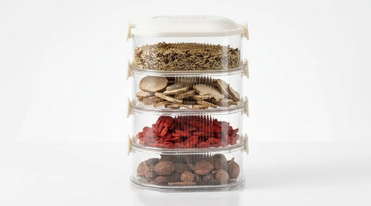 FreshLock™ Pantry Organizer – 4-Tier Airtight Storage Container 18057 Jars & Containers  Shopizo