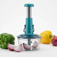 ChefSlice™ Turbo Chopper – Premium Manual Vegetable Chopper 18896 Manual Choppers & Chippers  Shopizo
