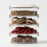 FreshLock™ Pantry Organizer – 4-Tier Airtight Storage Container 18057 Jars & Containers  Shopizo