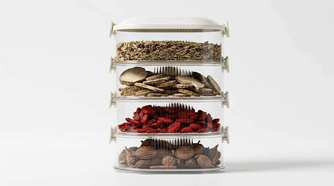 FreshLock™ Pantry Organizer – 4-Tier Airtight Storage Container 18057 Jars & Containers  Shopizo