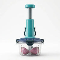 ChefSlice™ Turbo Chopper – Premium Manual Vegetable Chopper 18896 Manual Choppers & Chippers  Shopizo