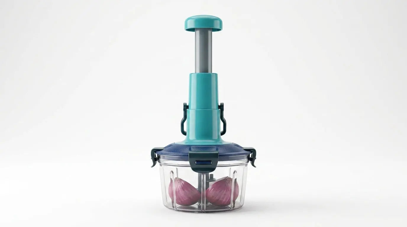 ChefSlice™ Turbo Chopper – Premium Manual Vegetable Chopper 18896 Manual Choppers & Chippers  Shopizo