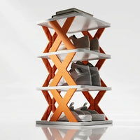 FlexRack™ Shoe Organizer – Modern Space Saving Shoe Rack 19288 Collapsible Shoe Racks  Shopizo